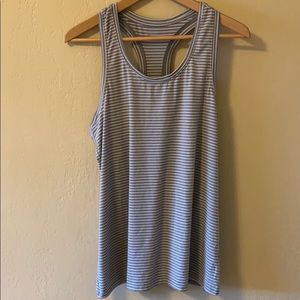 Jockey Racerback Gray and White Racerback  2/$20